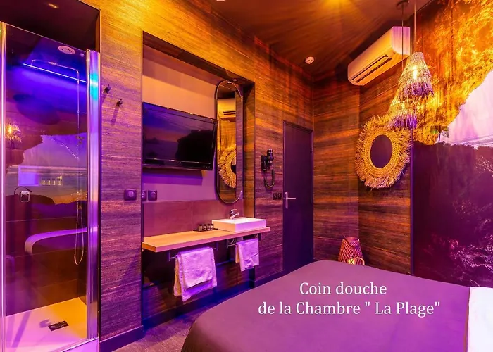 Love Avec Nuit Insolite Au Dandy Et Jacuzzi Privatise (Adults Only)